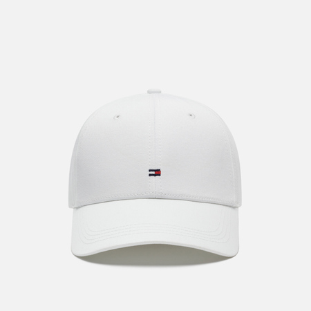 фото Кепка tommy hilfiger classic baseball, цвет белый