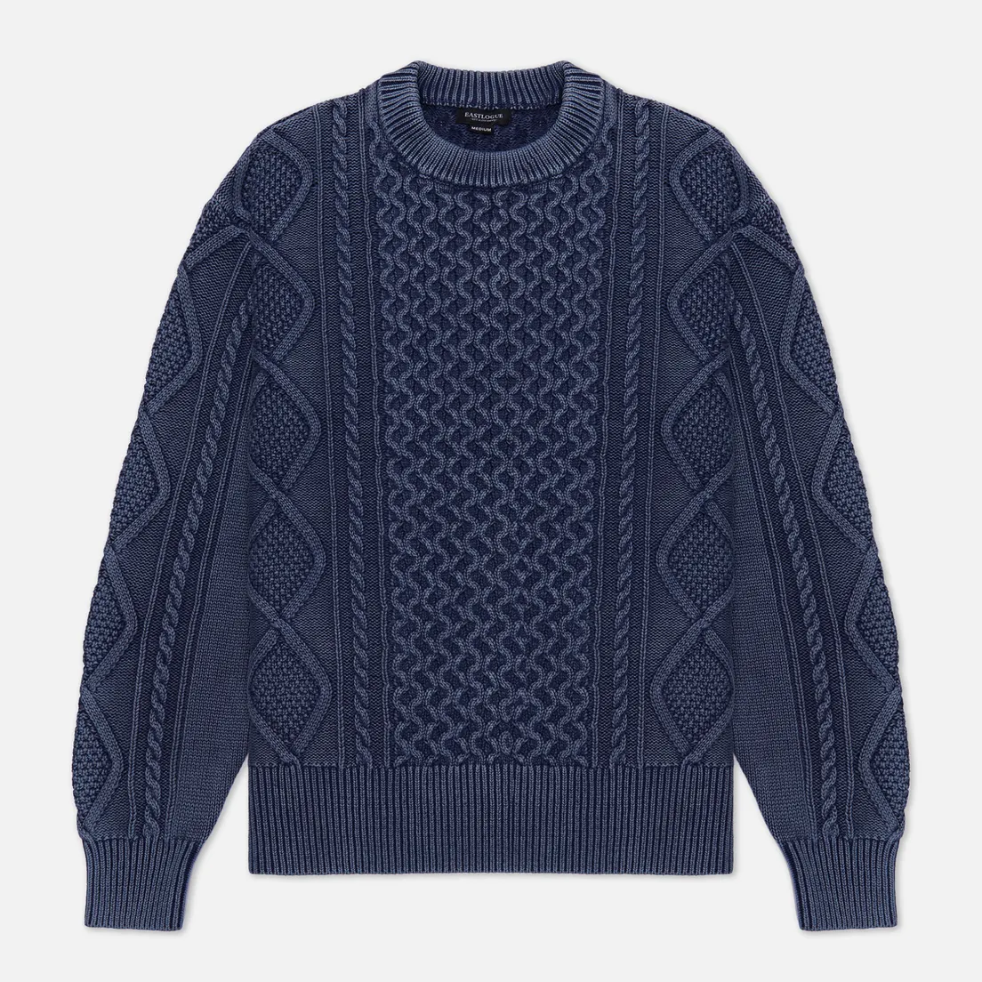 EASTLOGUE Мужской свитер Fade Cable Knit