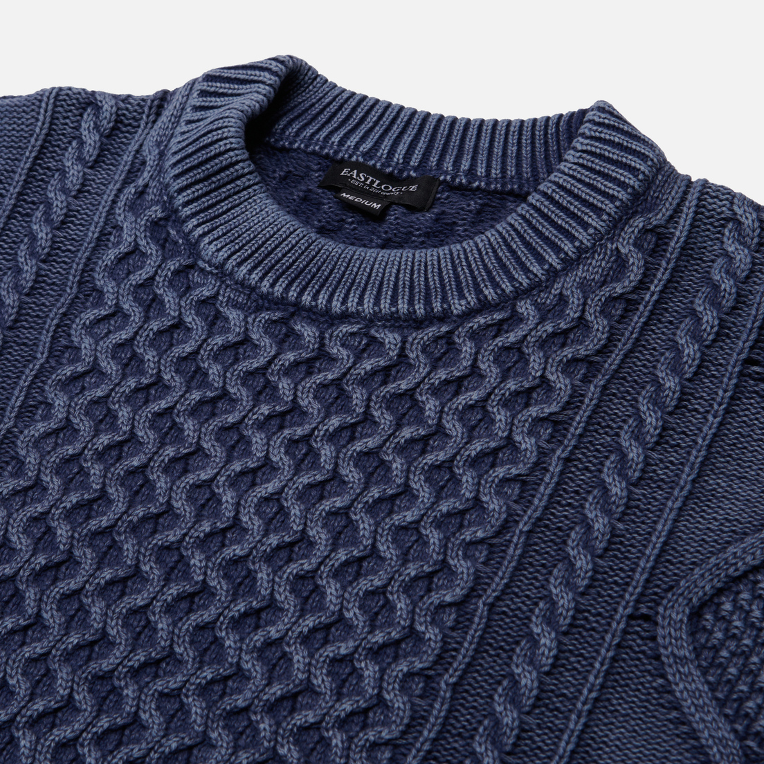 EASTLOGUE Мужской свитер Fade Cable Knit