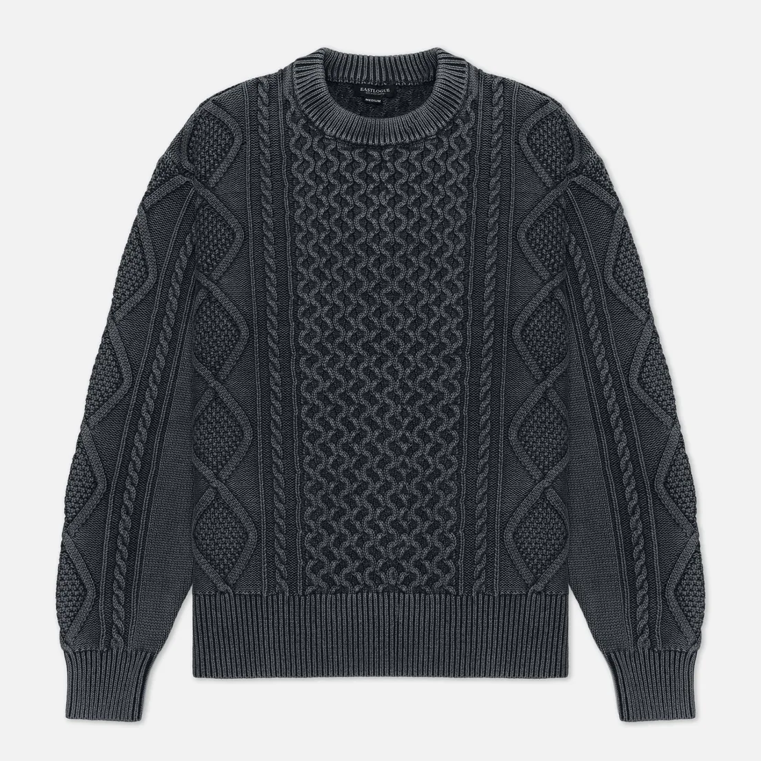 EASTLOGUE Мужской свитер Fade Cable Knit