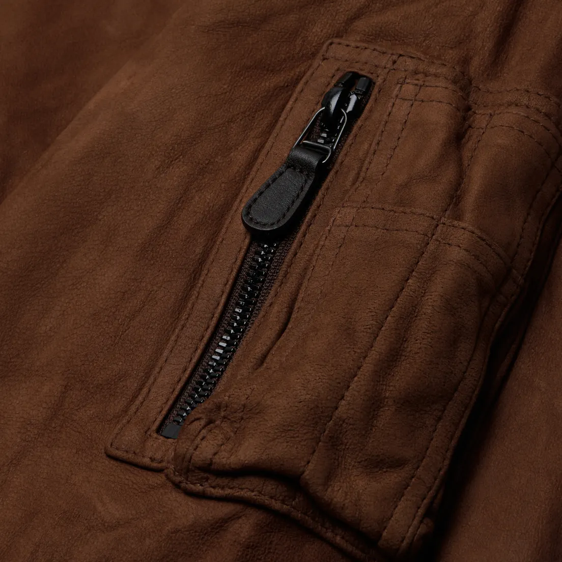 EASTLOGUE Мужская куртка бомбер MA-1 Leather