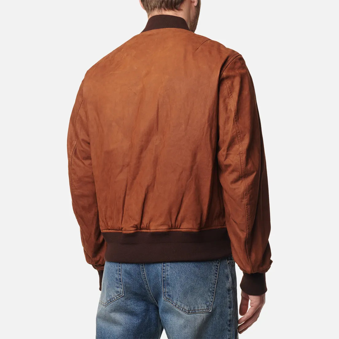EASTLOGUE Мужская куртка бомбер MA-1 Leather
