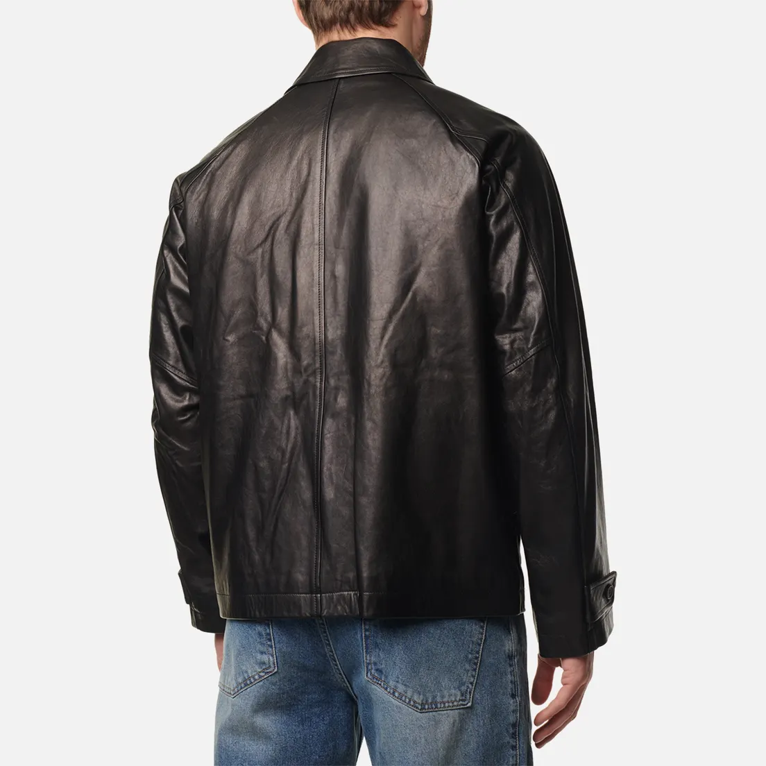 EASTLOGUE Мужская демисезонная куртка Fireman Leather