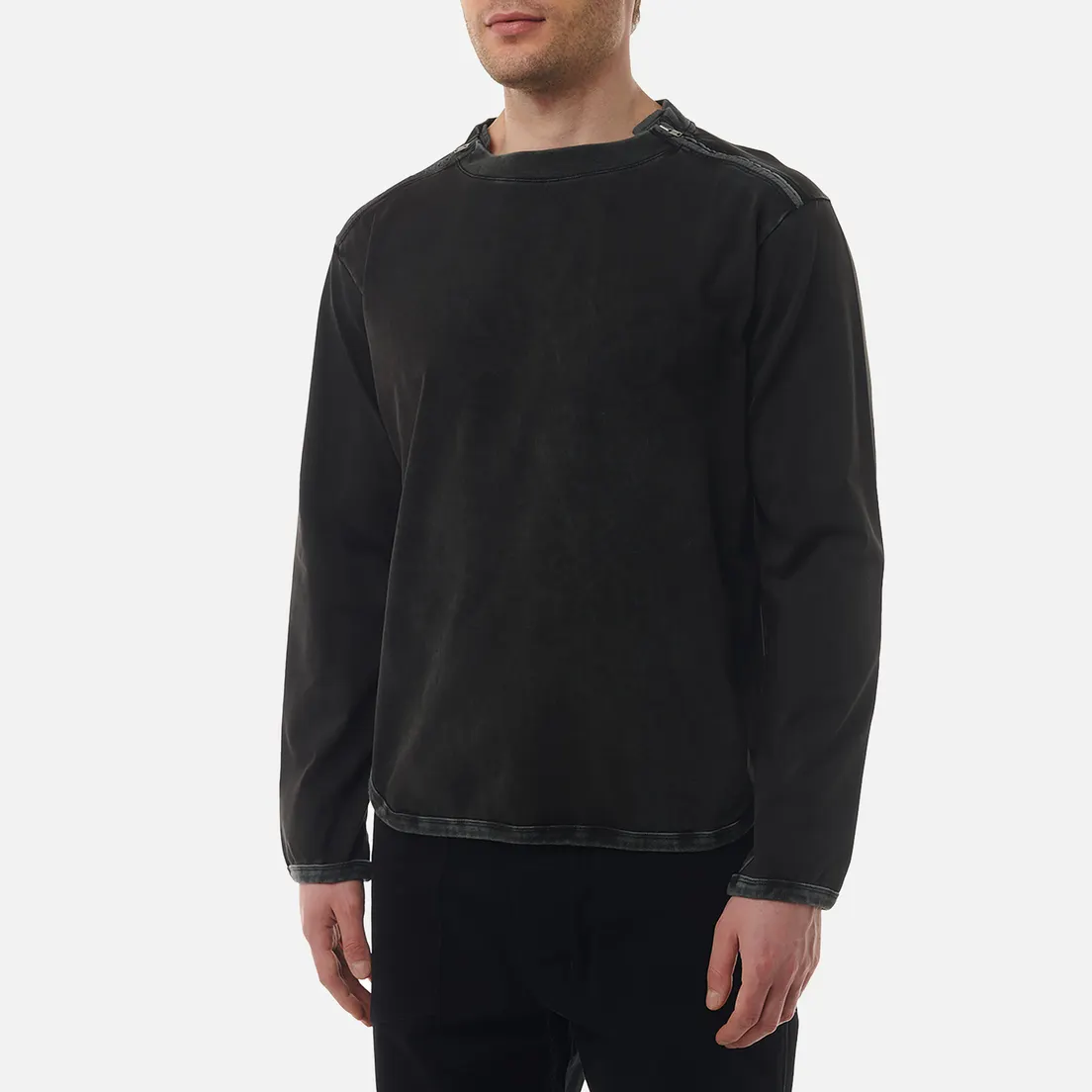 EASTLOGUE Мужской лонгслив Army Double Zip