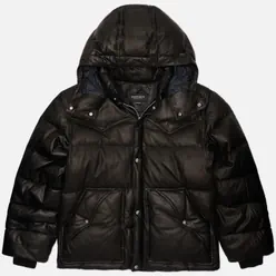 EASTLOGUE Мужской пуховик Western Leather Puffer Down