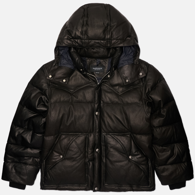 Мужской пуховик EASTLOGUE Western Leather Puffer Down