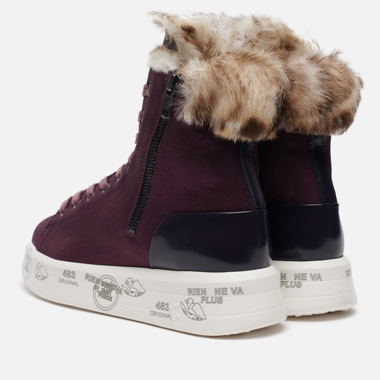 Женские кроссовки Premiata Edith 4905 Bordeaux