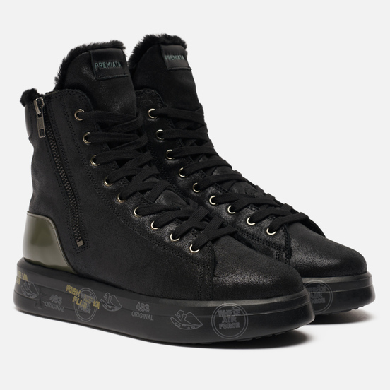 Женские кроссовки Premiata Edith 5075 Black