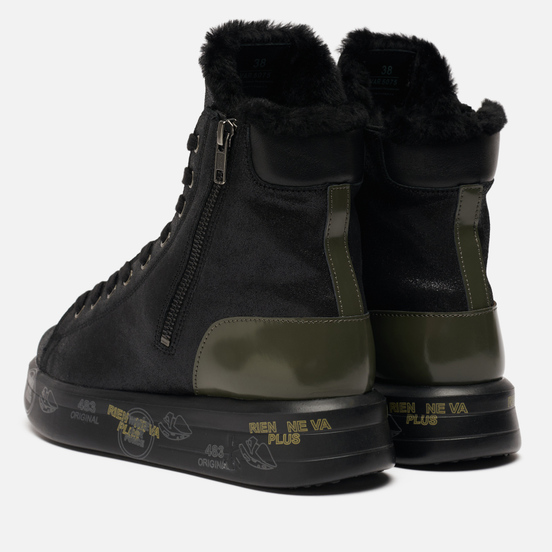 Женские кроссовки Premiata Edith 5075 Black