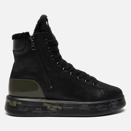 Женские кроссовки Premiata Edith 5075 Black