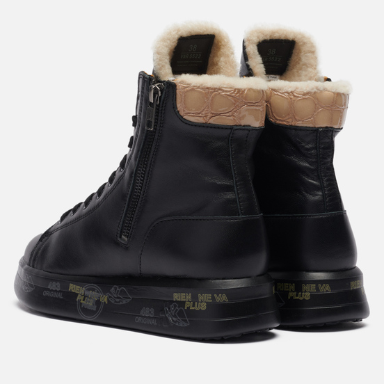 Женские кроссовки Premiata Edith 5522 Black