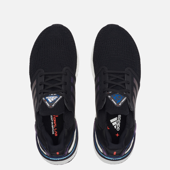 Мужские кроссовки adidas Performance Ultra Boost 20 Core Black/Blue Violet Metallic/Cloud White