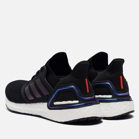 Мужские кроссовки adidas Performance Ultra Boost 20 Core Black/Blue Violet Metallic/Cloud White