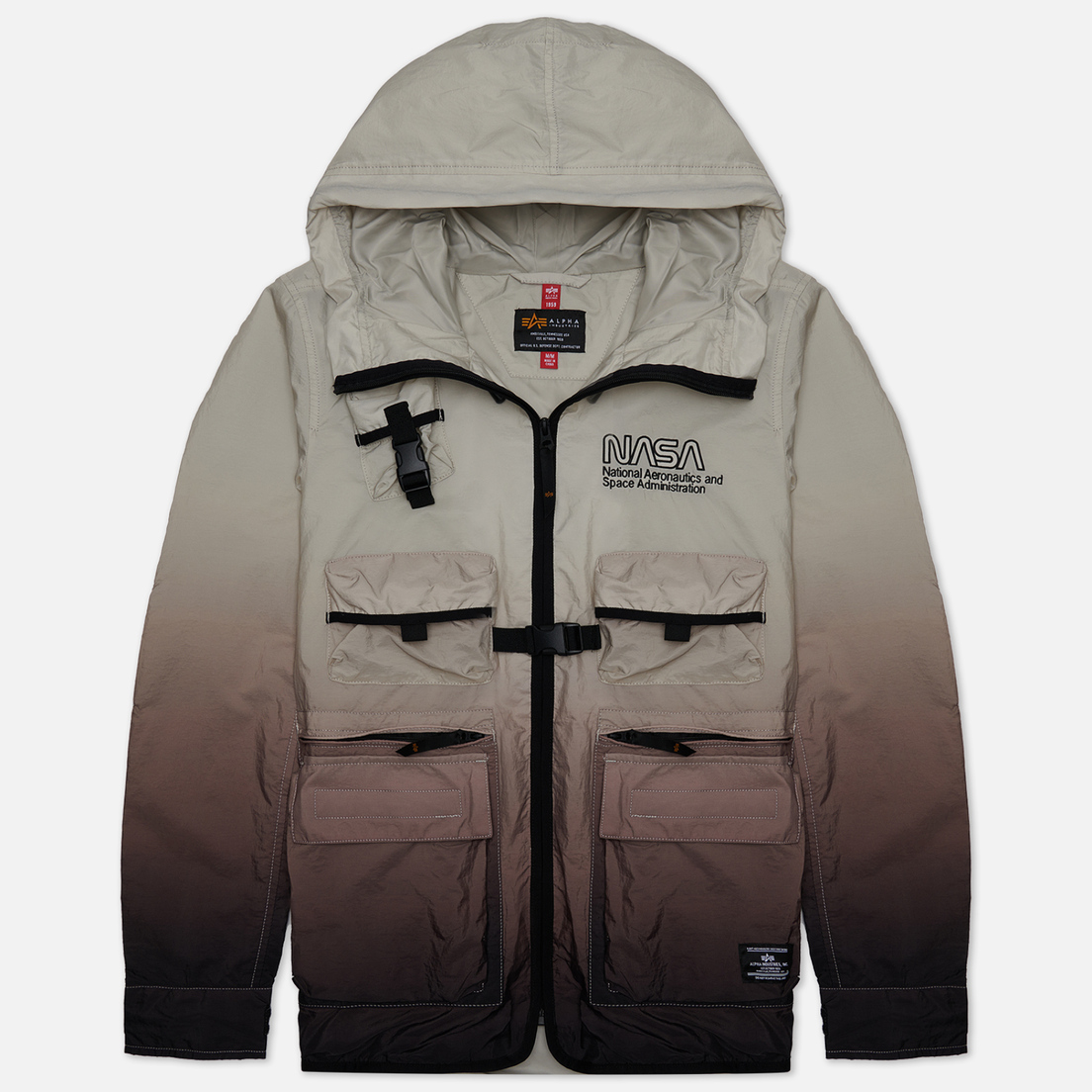 Alpha Industries Мужская куртка ветровка NASA Gradient Windbreaker