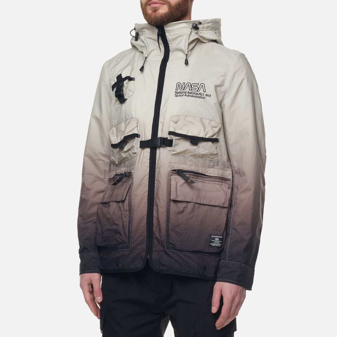 Alpha Industries Мужская куртка ветровка NASA Gradient Windbreaker