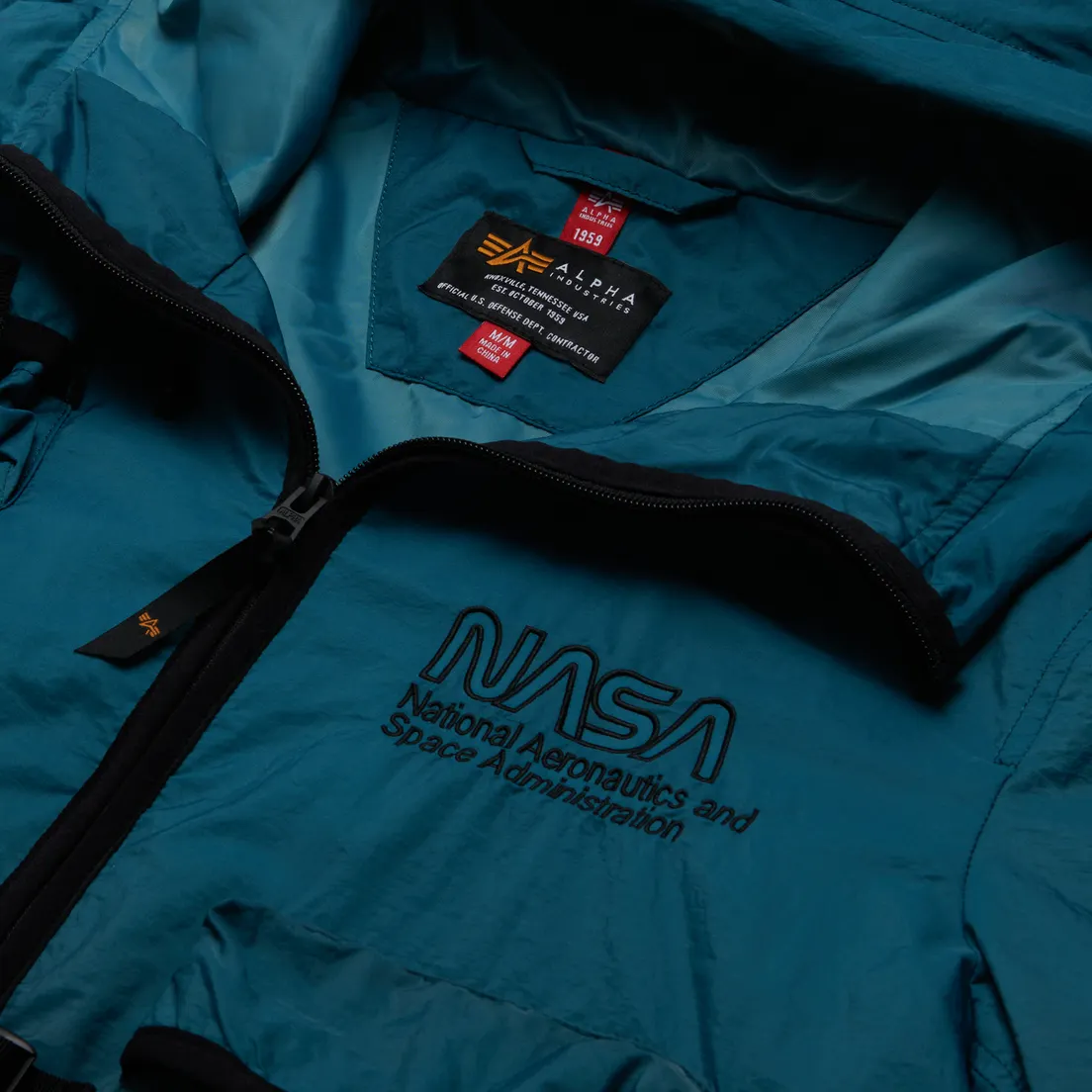 Alpha Industries Мужская куртка ветровка NASA Gradient Windbreaker