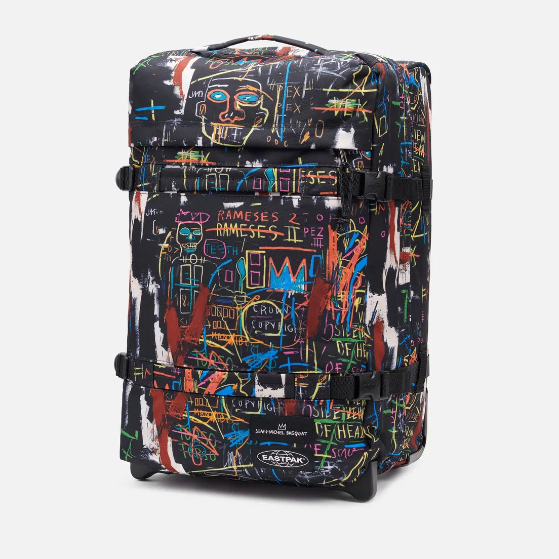 Eastpak Дорожный чемодан x Jean-Michel Basquiat Transit'r S