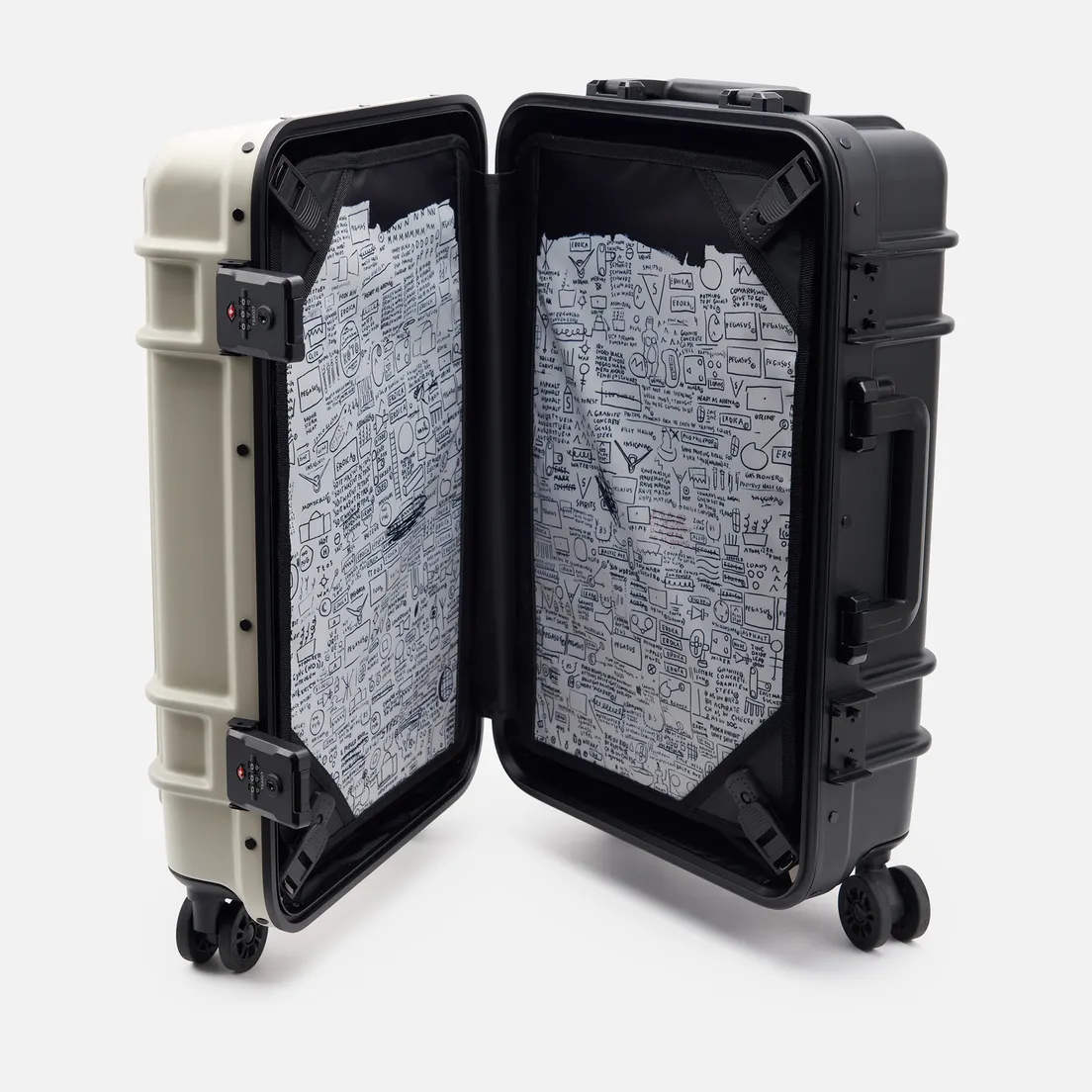 Eastpak Дорожный чемодан x Jean-Michel Basquiat Resist'r S