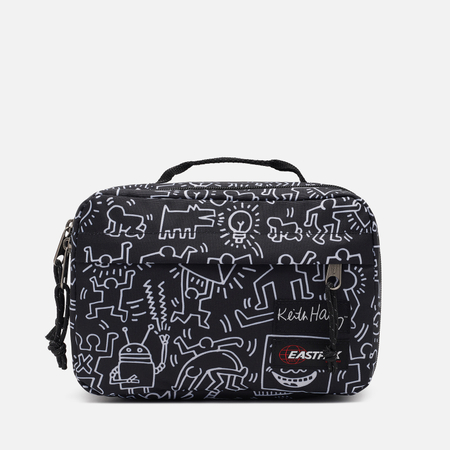 Косметичка Eastpak x Keith Haring Road Kit, цвет чёрный