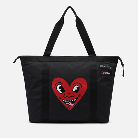 Сумка Eastpak x Keith Haring Travel Tote, цвет чёрный