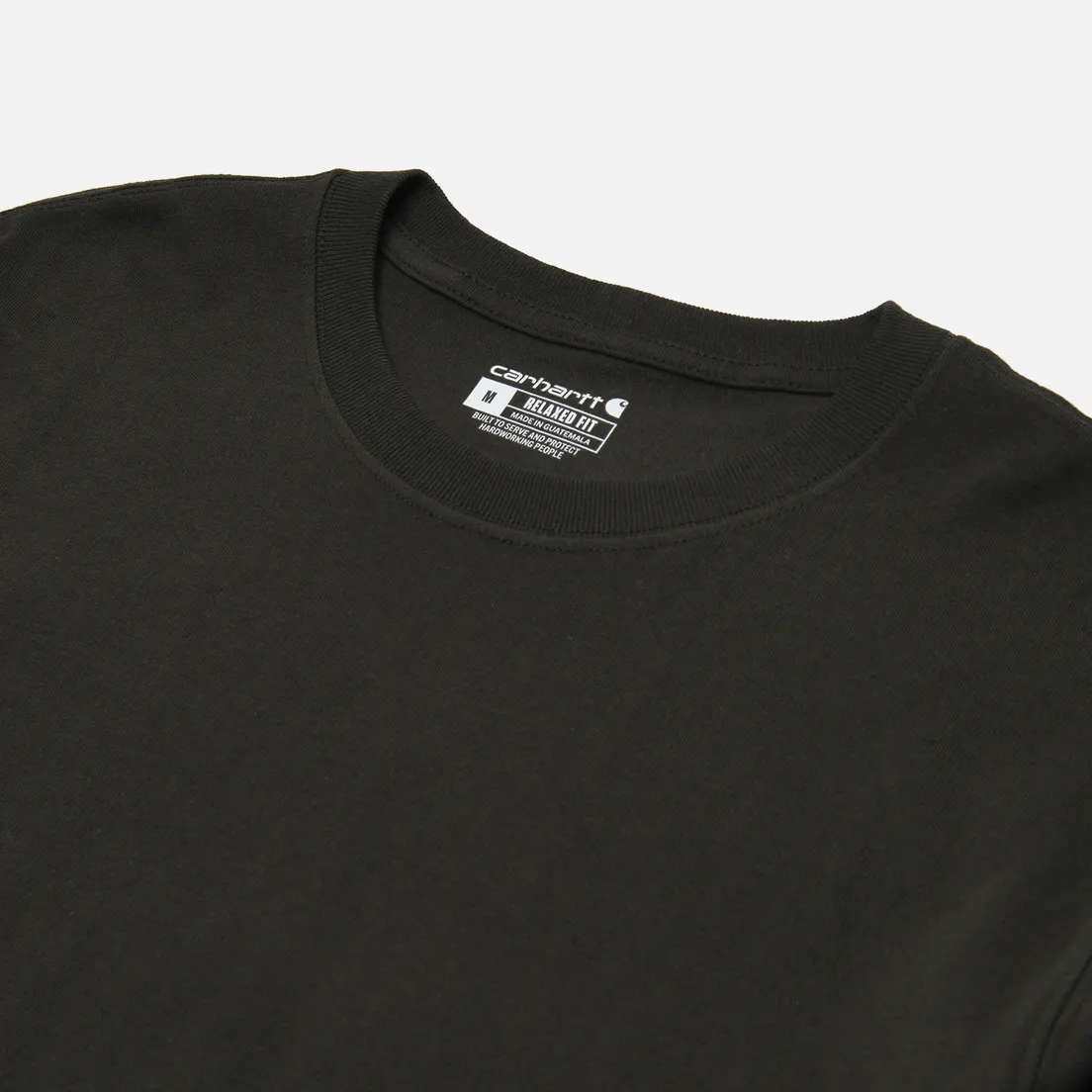 Carhartt Мужской лонгслив Relaxed Fit Heavyweight Logo Sleeve Graphic