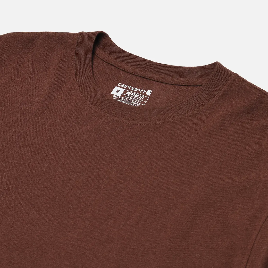 Carhartt Мужской лонгслив Relaxed Fit Heavyweight Logo Sleeve Graphic