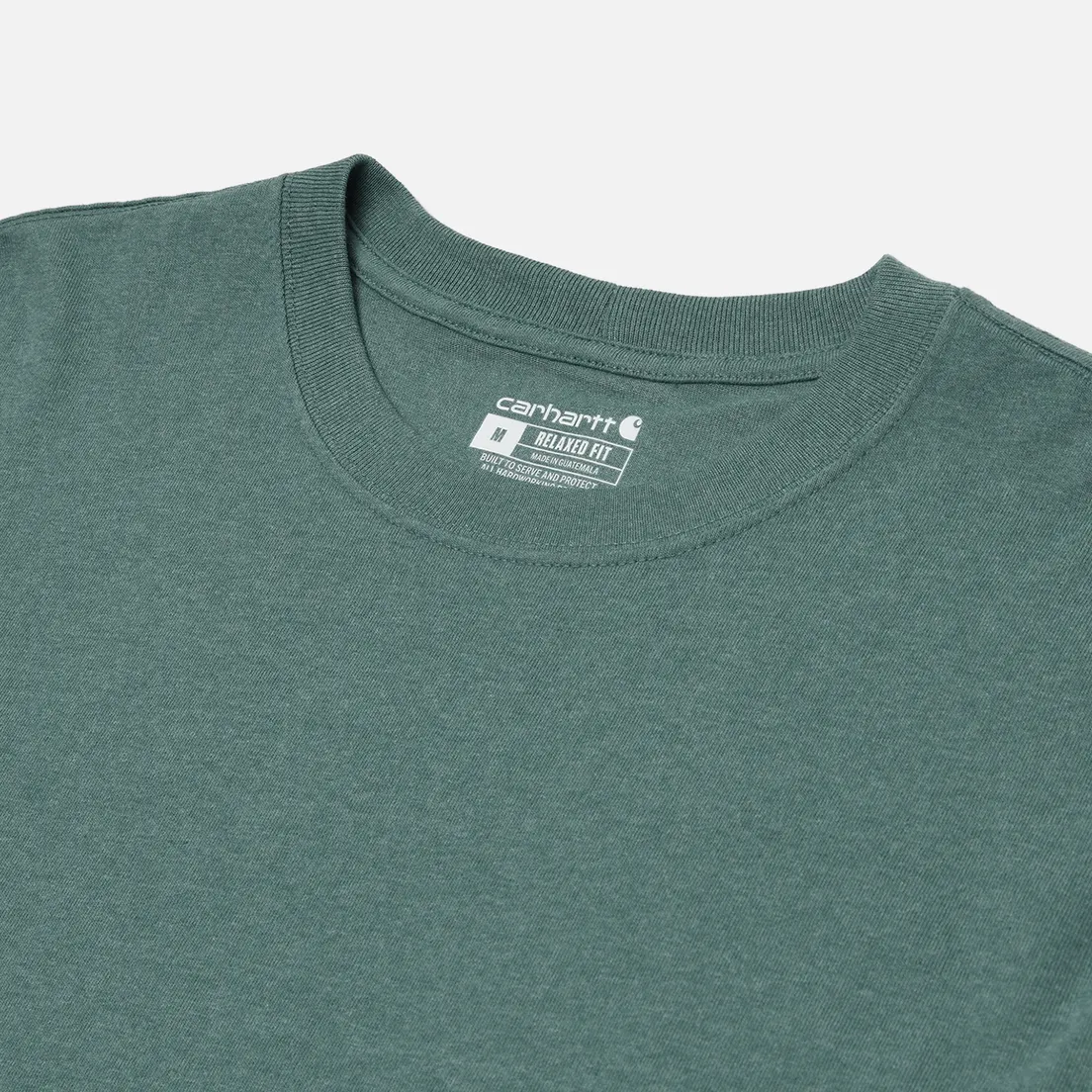 Carhartt Мужской лонгслив Relaxed Fit Heavyweight Logo Sleeve Graphic