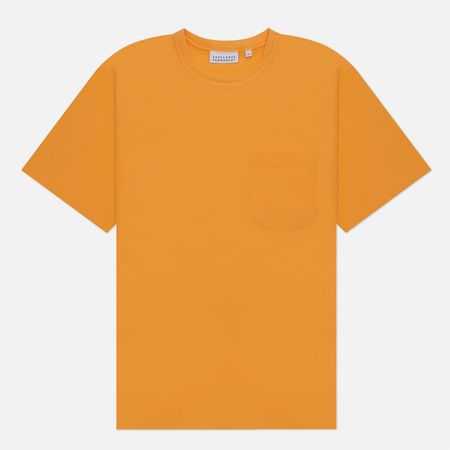 фото Мужская футболка eastlogue permanent one pocket, цвет оранжевый, размер s