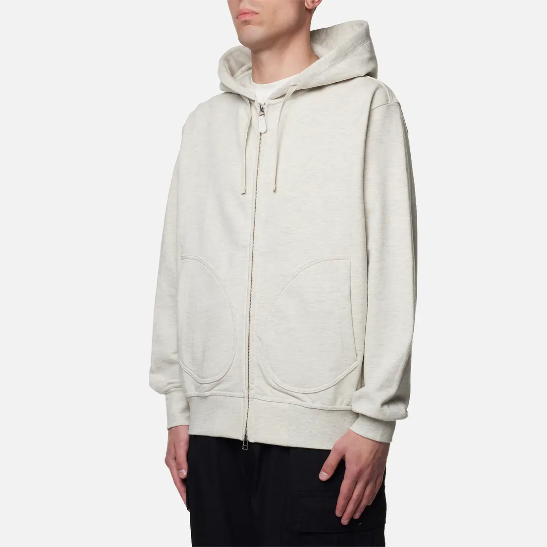 EASTLOGUE Мужская толстовка Permanent Zip Up Hoodie