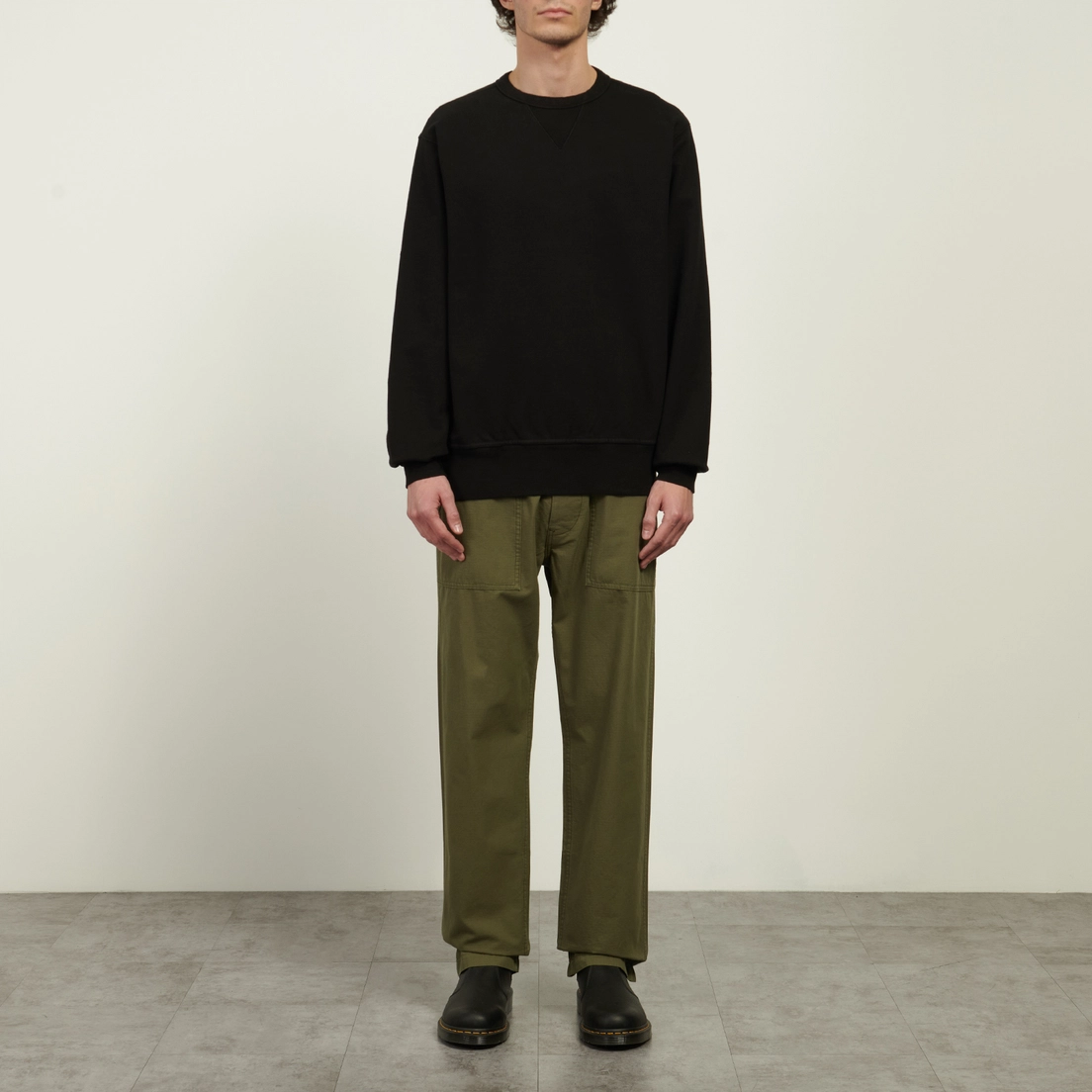 EASTLOGUE Мужская толстовка Permanent Basic Round Neck