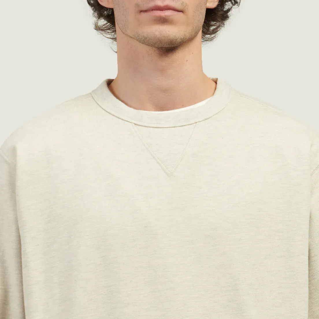 EASTLOGUE Мужская толстовка Permanent Basic Round Neck