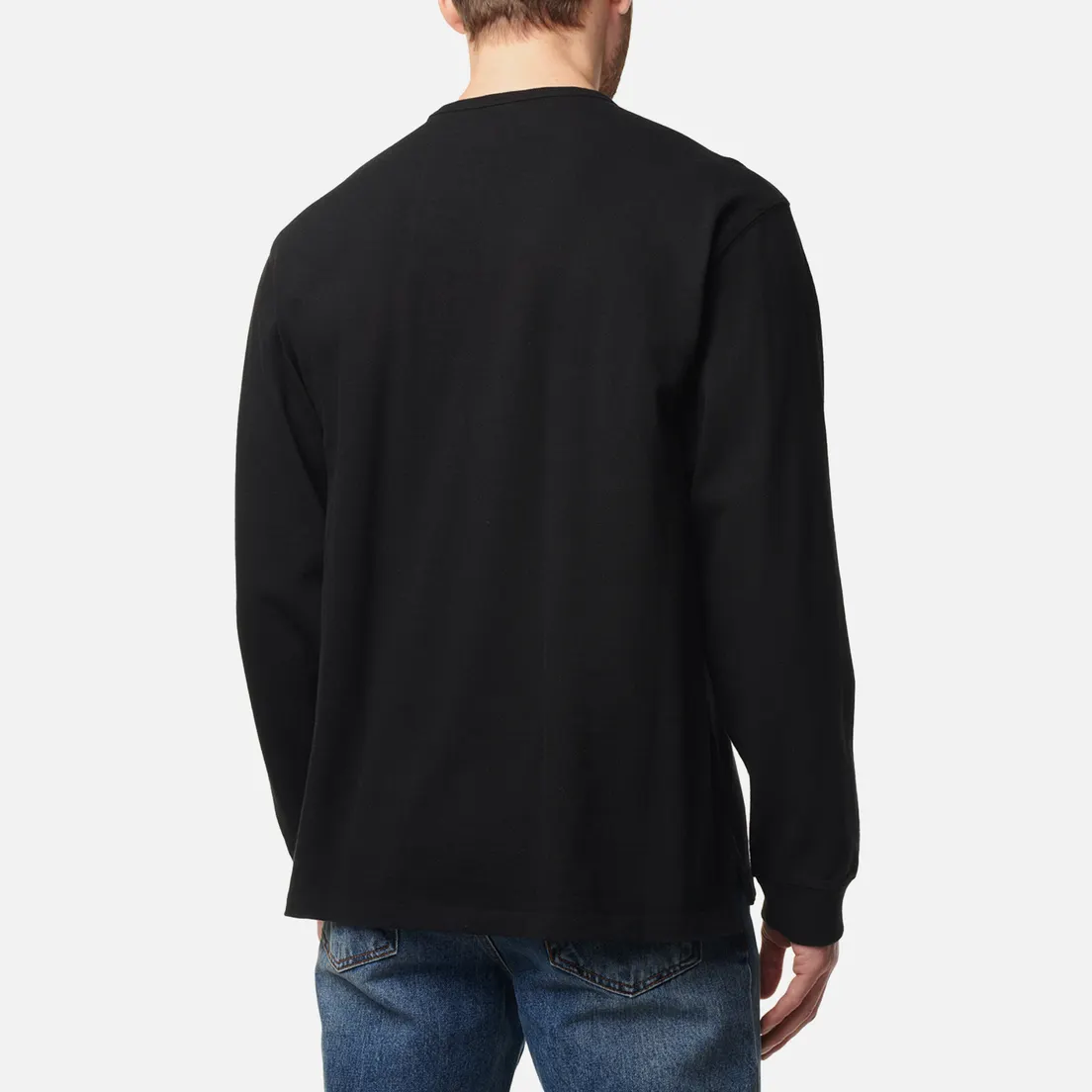 EASTLOGUE Мужской лонгслив Permanent Basic One Pocket