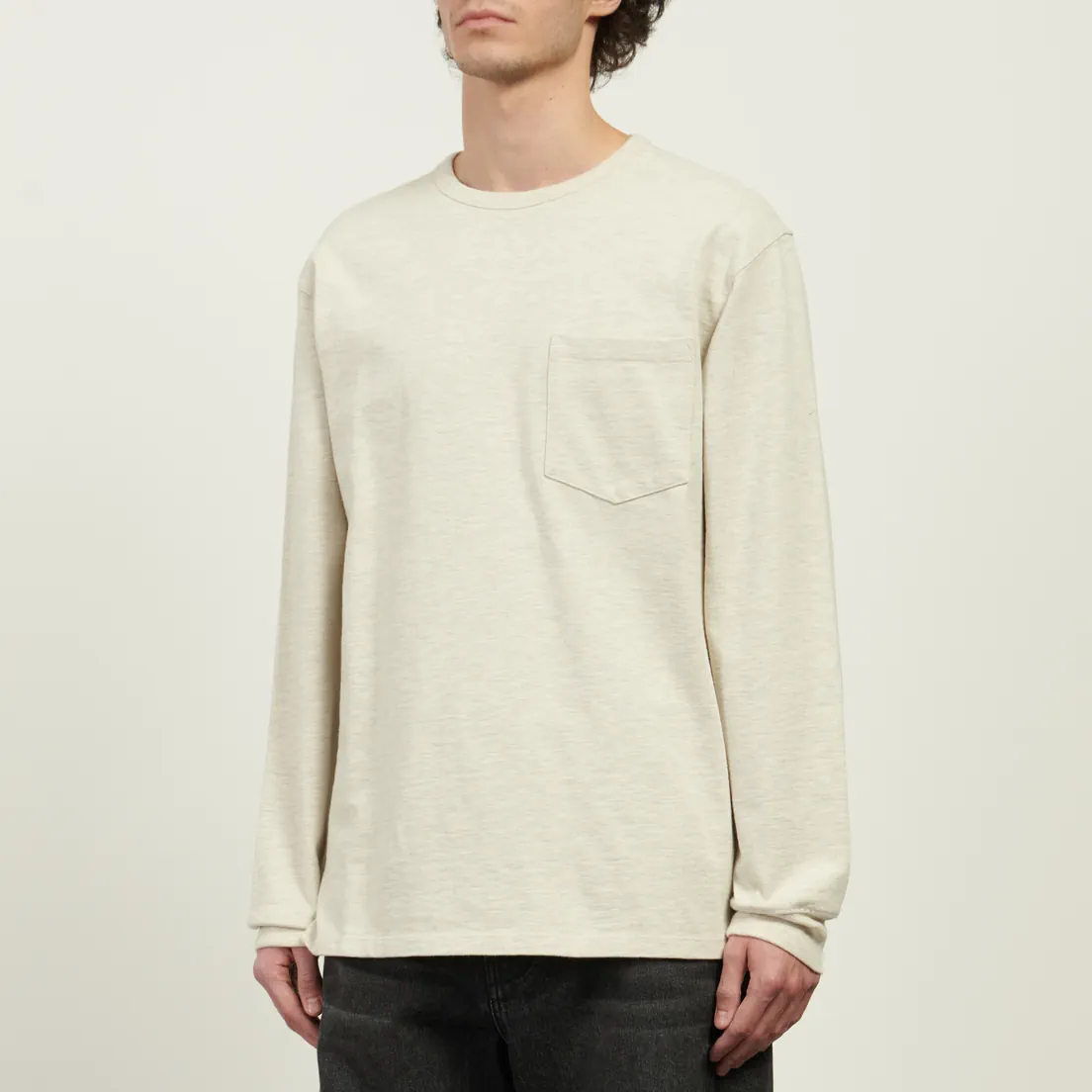 EASTLOGUE Мужской лонгслив Permanent Basic One Pocket