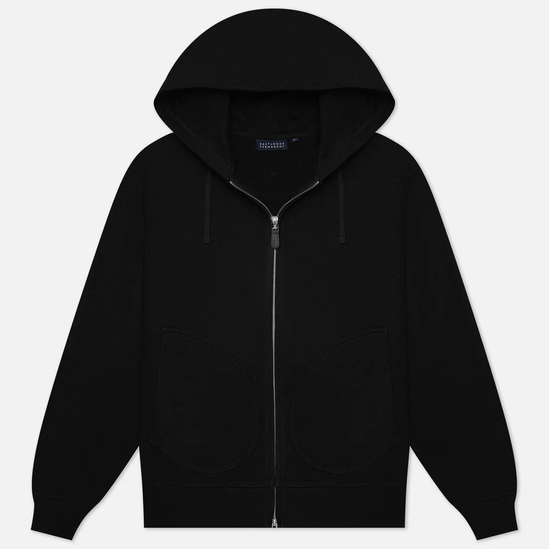 EASTLOGUE Мужская толстовка Permanent Basic Zip Up Hoodie