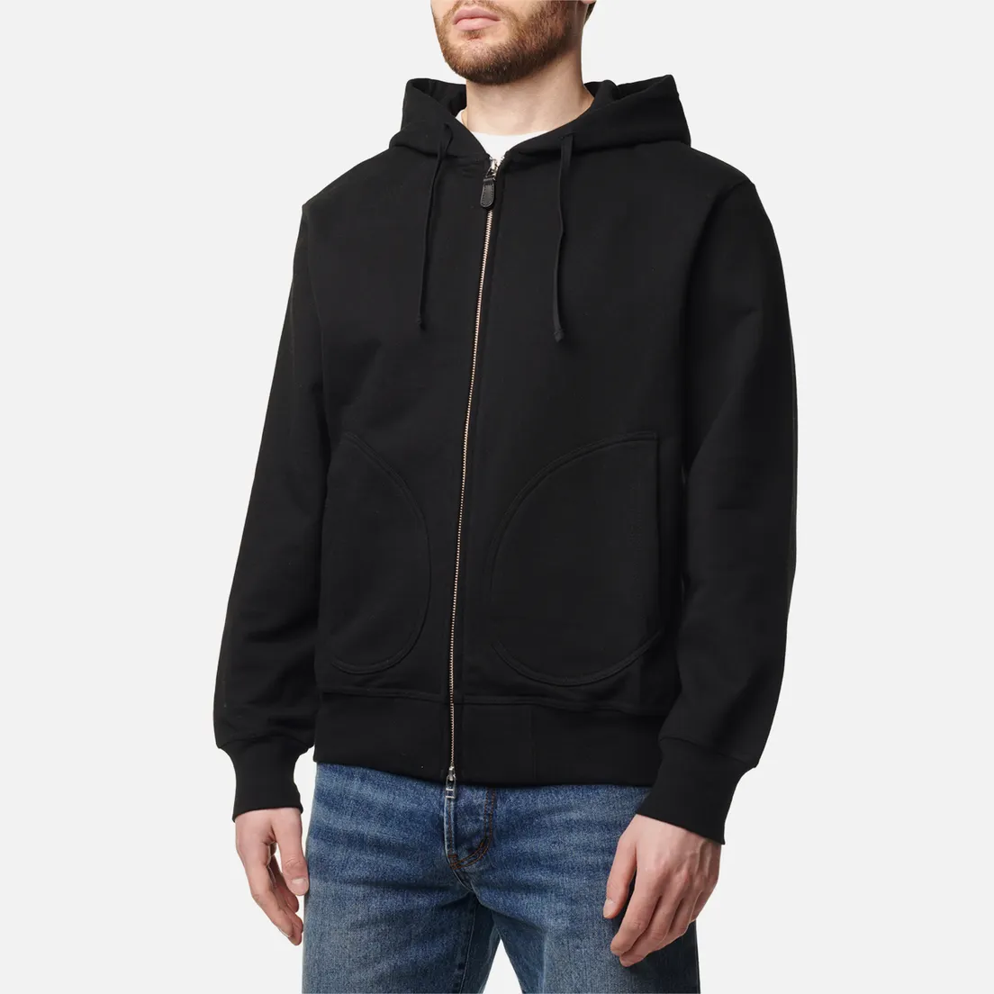 EASTLOGUE Мужская толстовка Permanent Basic Zip Up Hoodie