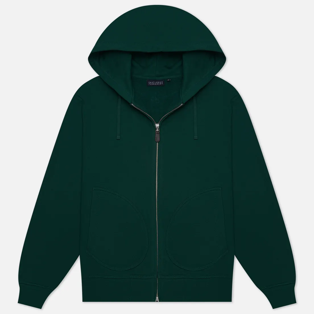 EASTLOGUE Мужская толстовка Permanent Basic Zip Up Hoodie