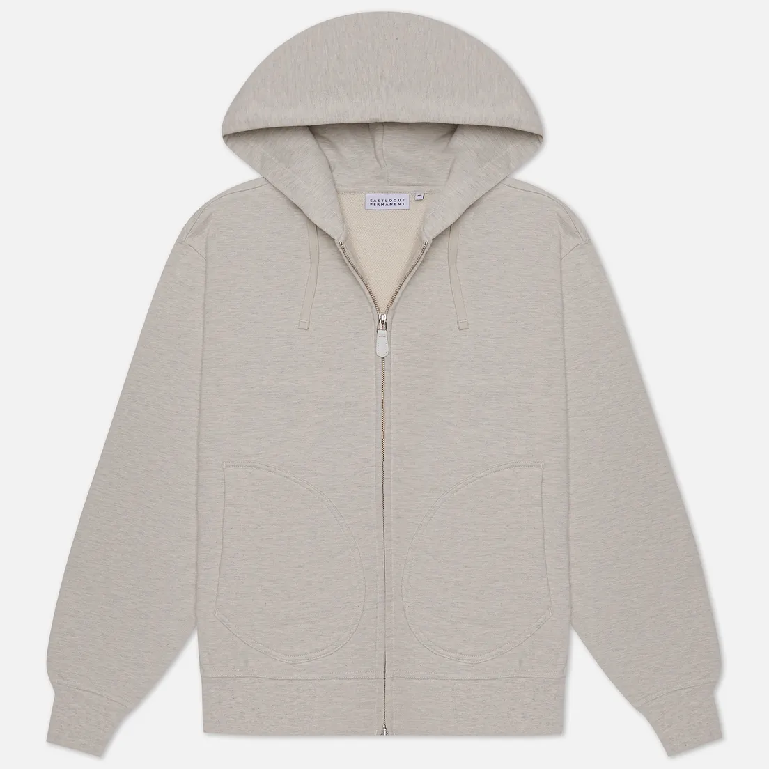 EASTLOGUE Мужская толстовка Permanent Basic Zip Up Hoodie
