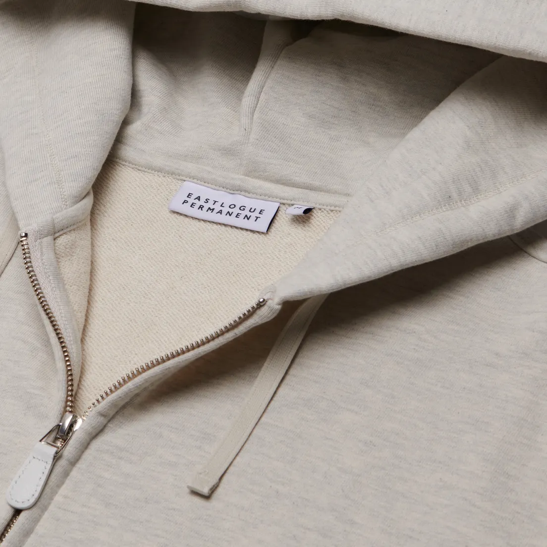 EASTLOGUE Мужская толстовка Permanent Basic Zip Up Hoodie