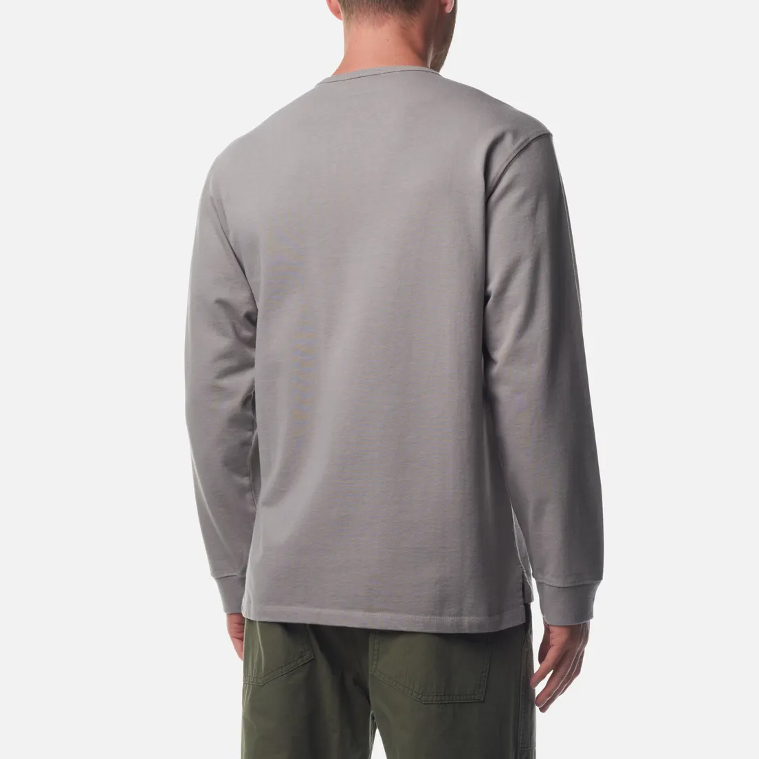 EASTLOGUE Мужской лонгслив Permanent Basic One Pocket