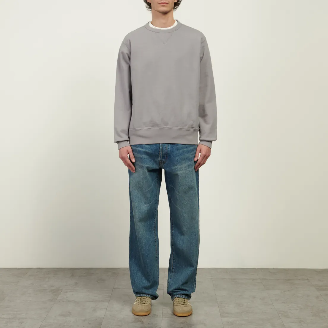 EASTLOGUE Мужская толстовка Permanent Basic Round Neck