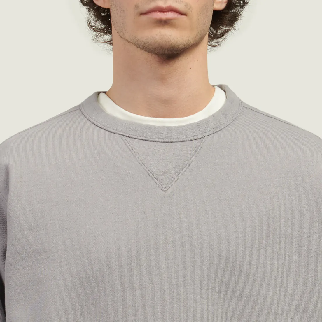 EASTLOGUE Мужская толстовка Permanent Basic Round Neck