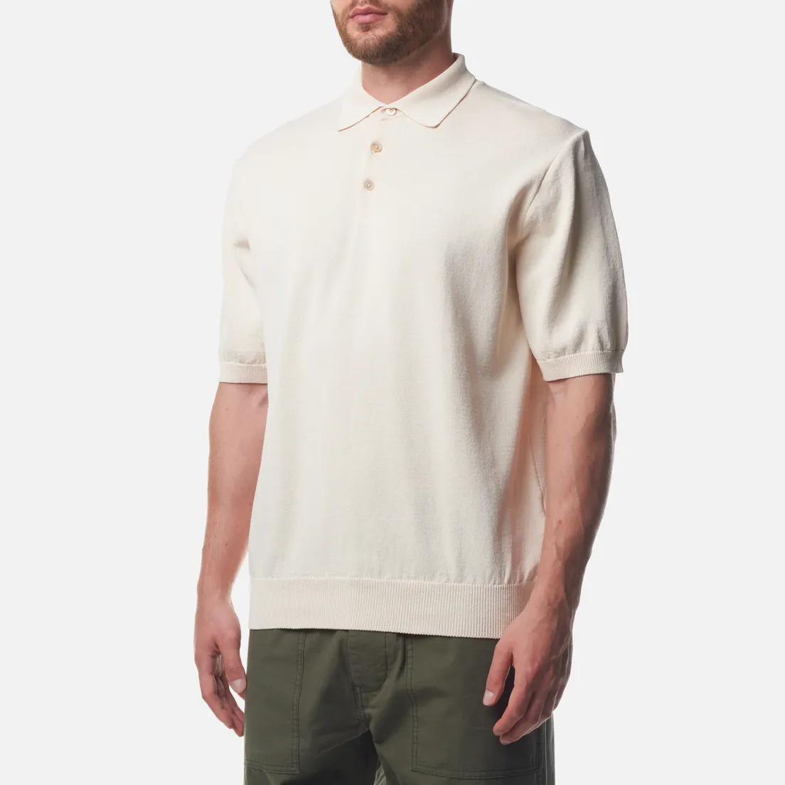 EASTLOGUE Мужское поло Permanent Half Sleeves