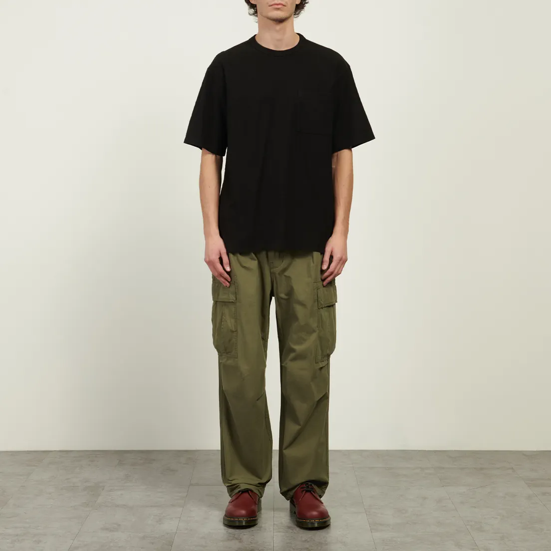 EASTLOGUE Мужская футболка Permanent One Pocket Box Fit