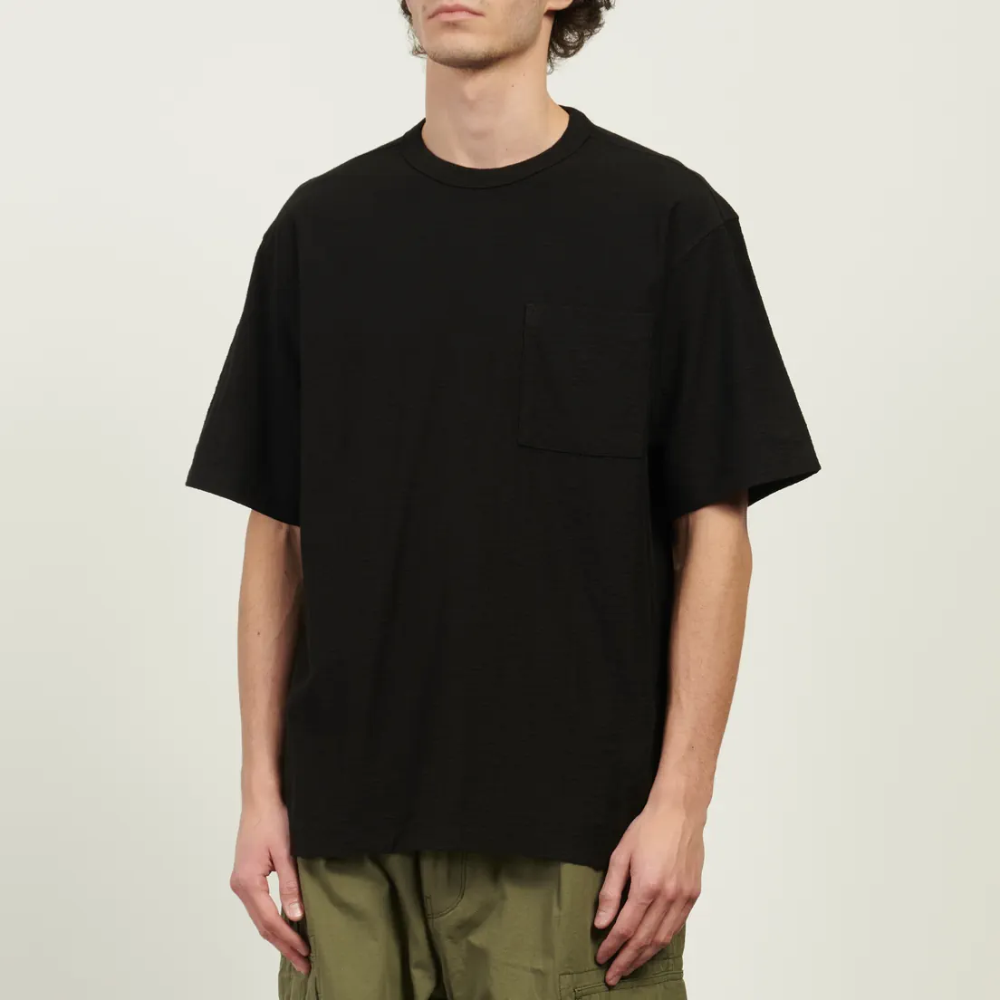 EASTLOGUE Мужская футболка Permanent One Pocket Box Fit