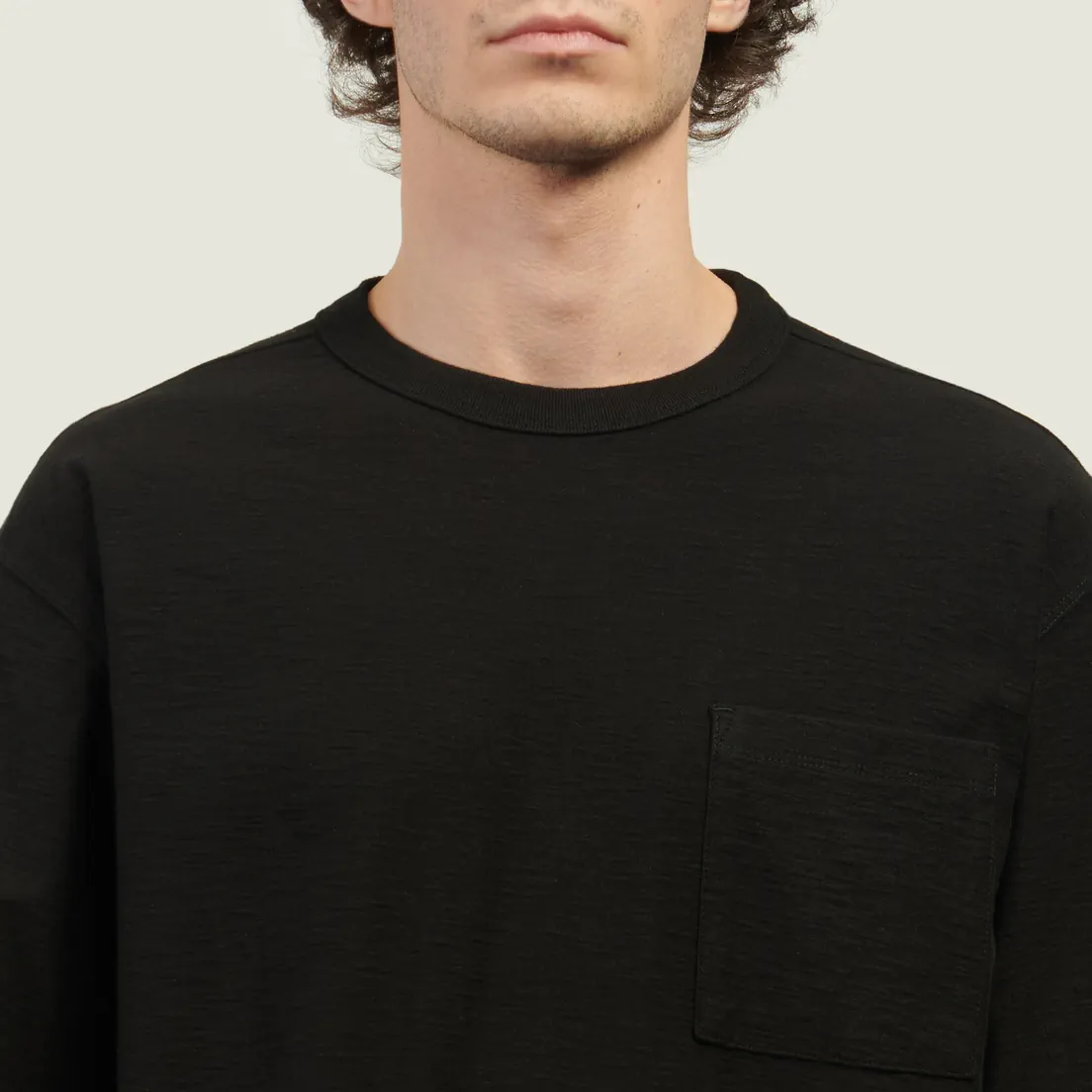 EASTLOGUE Мужская футболка Permanent One Pocket Box Fit