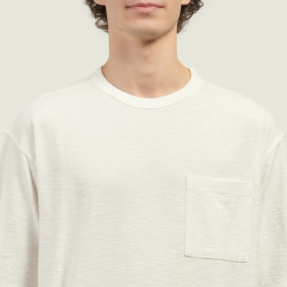 EASTLOGUE Мужская футболка Permanent One Pocket Box Fit