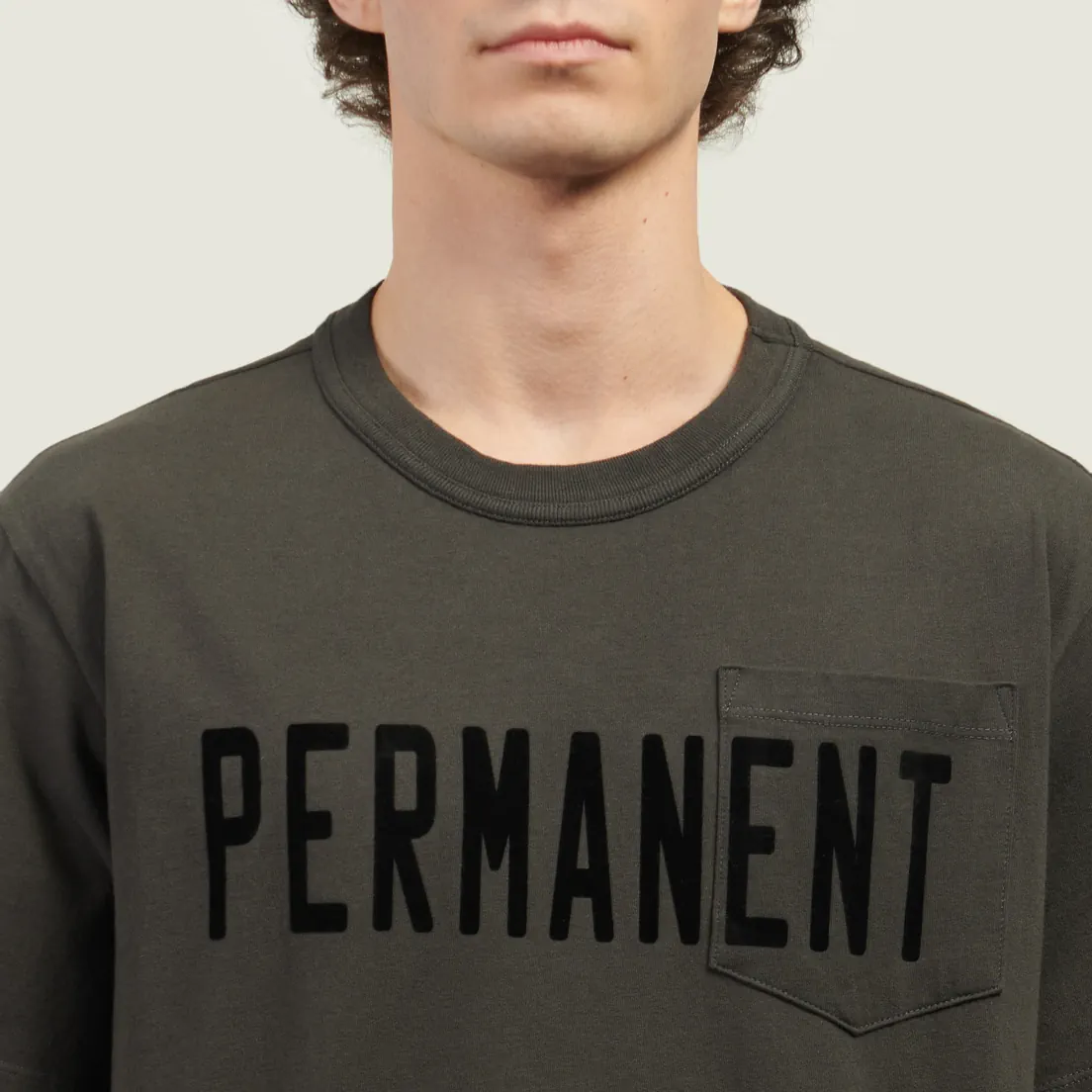 EASTLOGUE Мужская футболка Permanent Flocking One Pocket