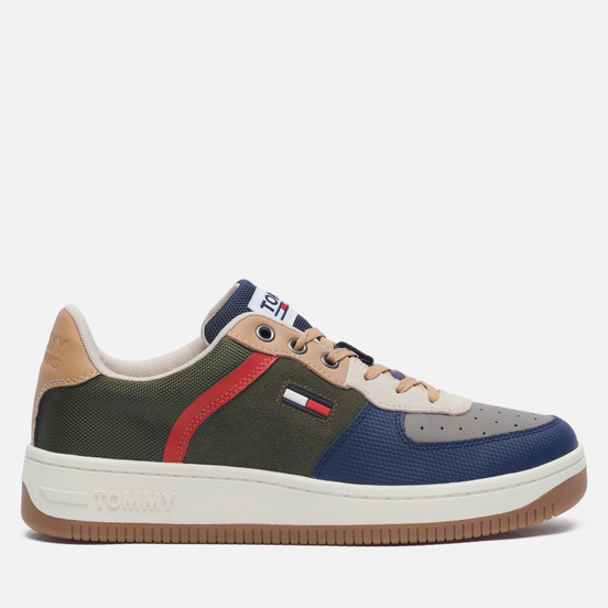 Мужские кроссовки Tommy Jeans Basket Cupsole Fashion Dark Olive