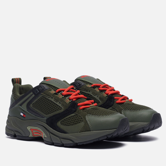 Мужские кроссовки Tommy Jeans Archive Mix Runner Dark Olive