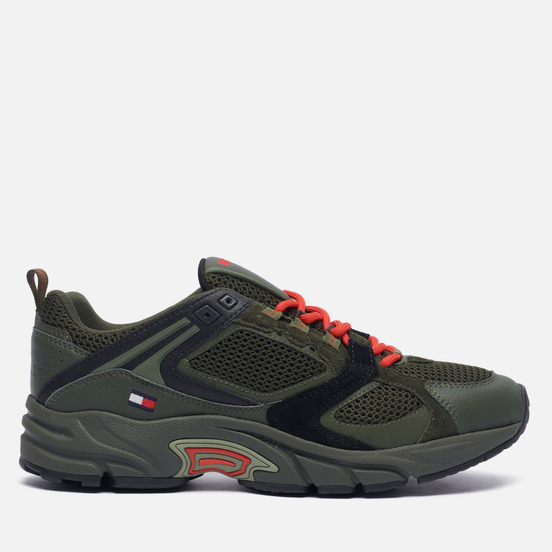 Мужские кроссовки Tommy Jeans Archive Mix Runner Dark Olive